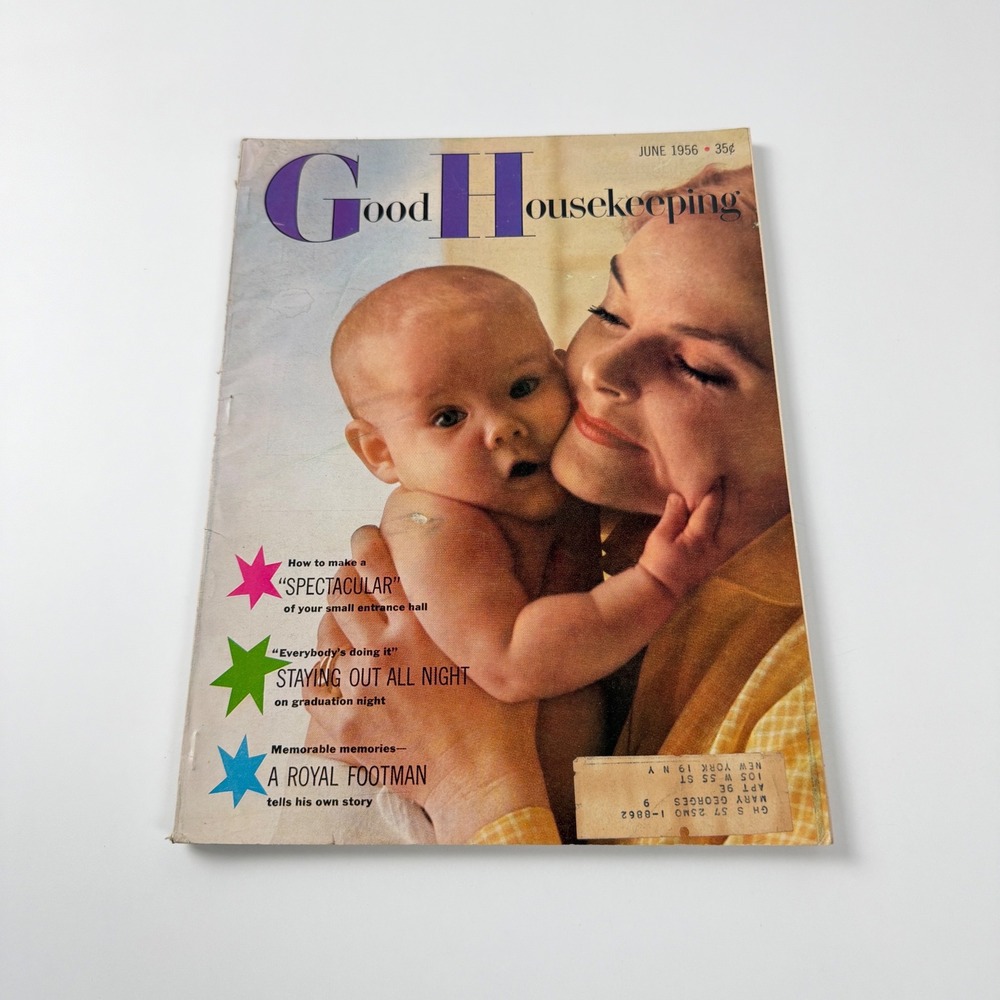 Good Housekeeping Magazine June 1956 Vintage 1950s Ads Mid Century